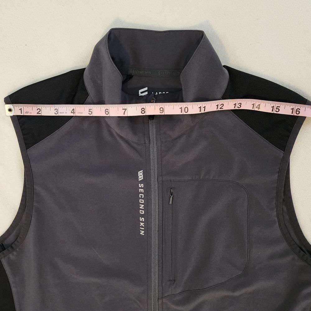 Second Skin Performance Athletic Full Zip Vest Mo… - image 8